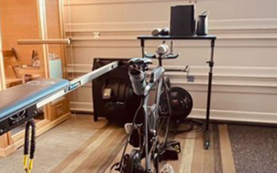 Sauna in Garage Gym is a Key Resource for Triathlete’s Training & Lifestyle