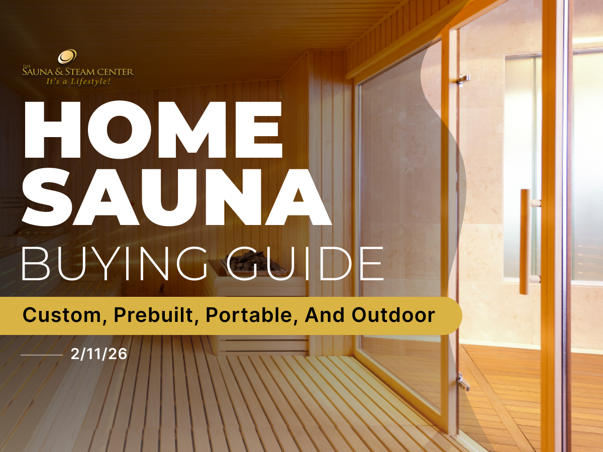 Custom-built home sauna with sleek design, adjustable benches, and premium wood finishes, offering a personalized wellness experience.