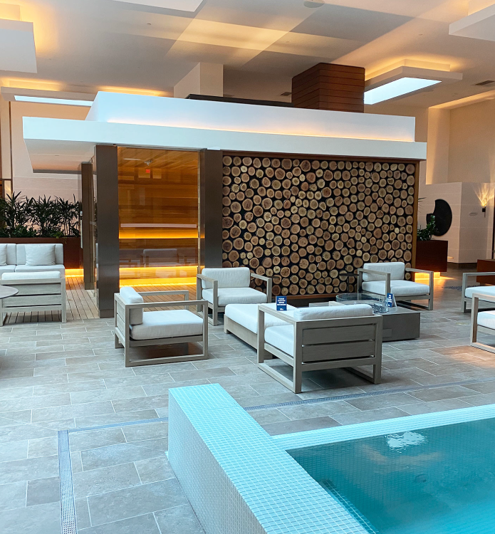 Hard Rock Hotel Hollywood, FL sauna project