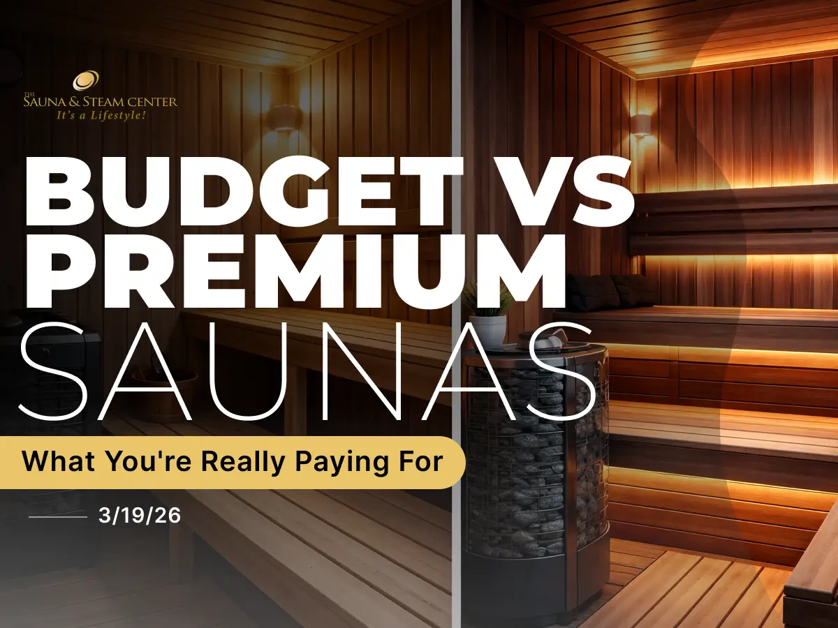 budget vs premium saunas