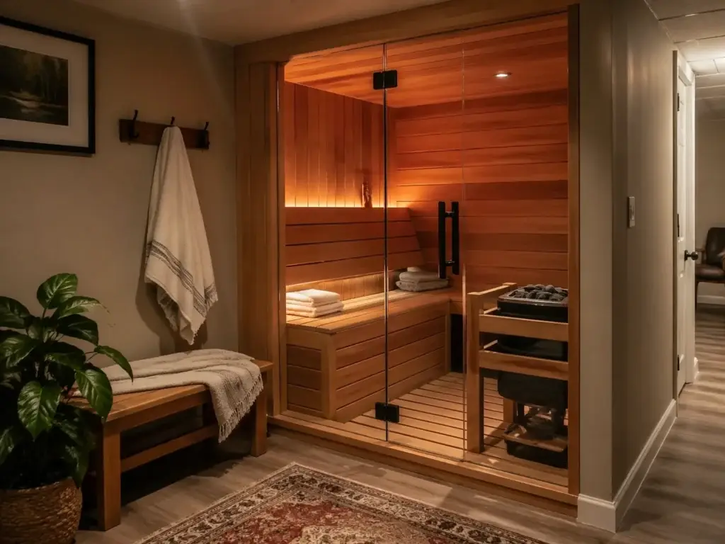 Discover the real in home sauna cost, including installation factors, price ranges, and smart budgeting tips for creating a relaxing sauna at home.