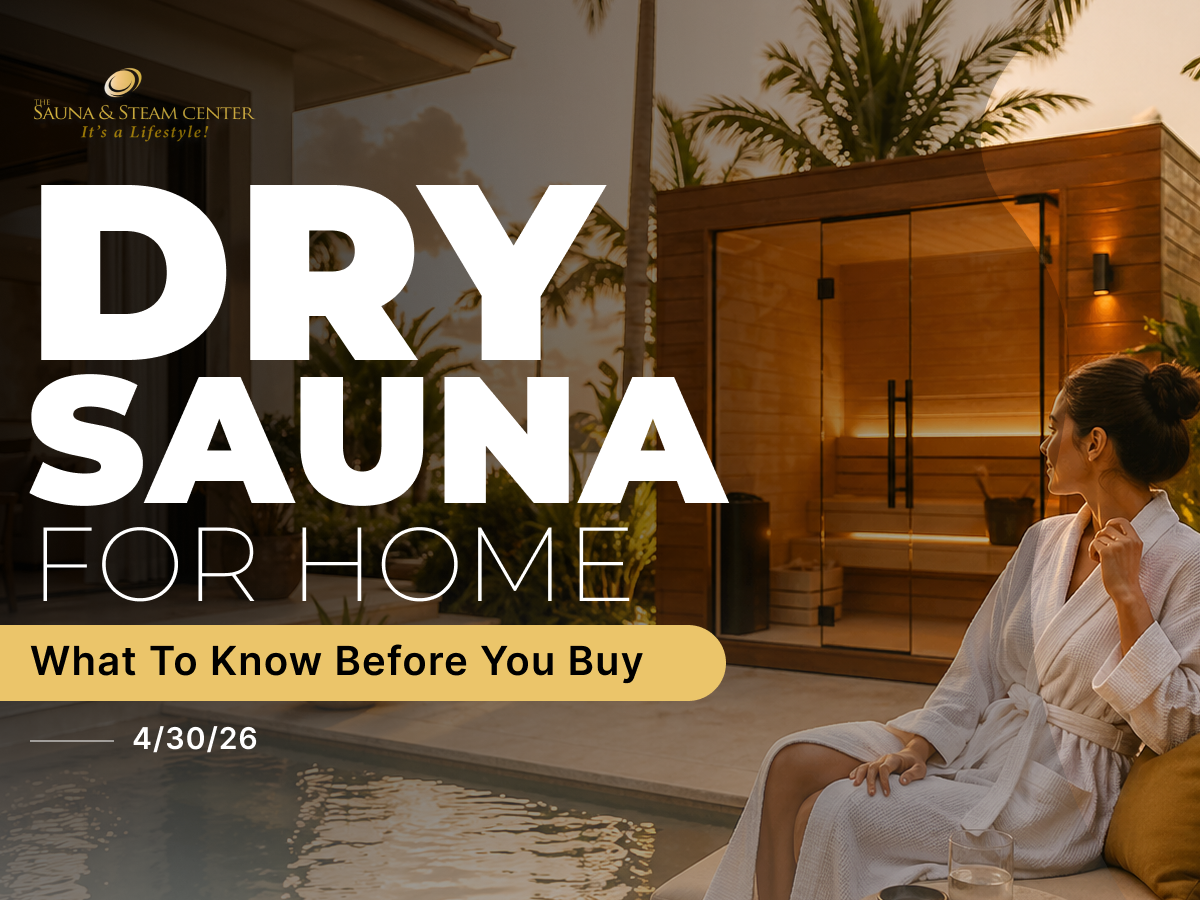 Dry sauna for home