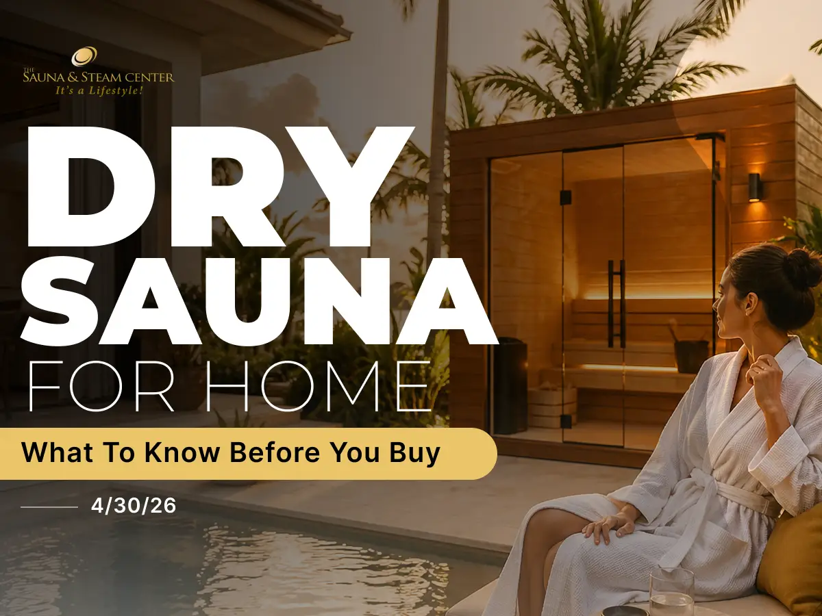 Dry sauna for home