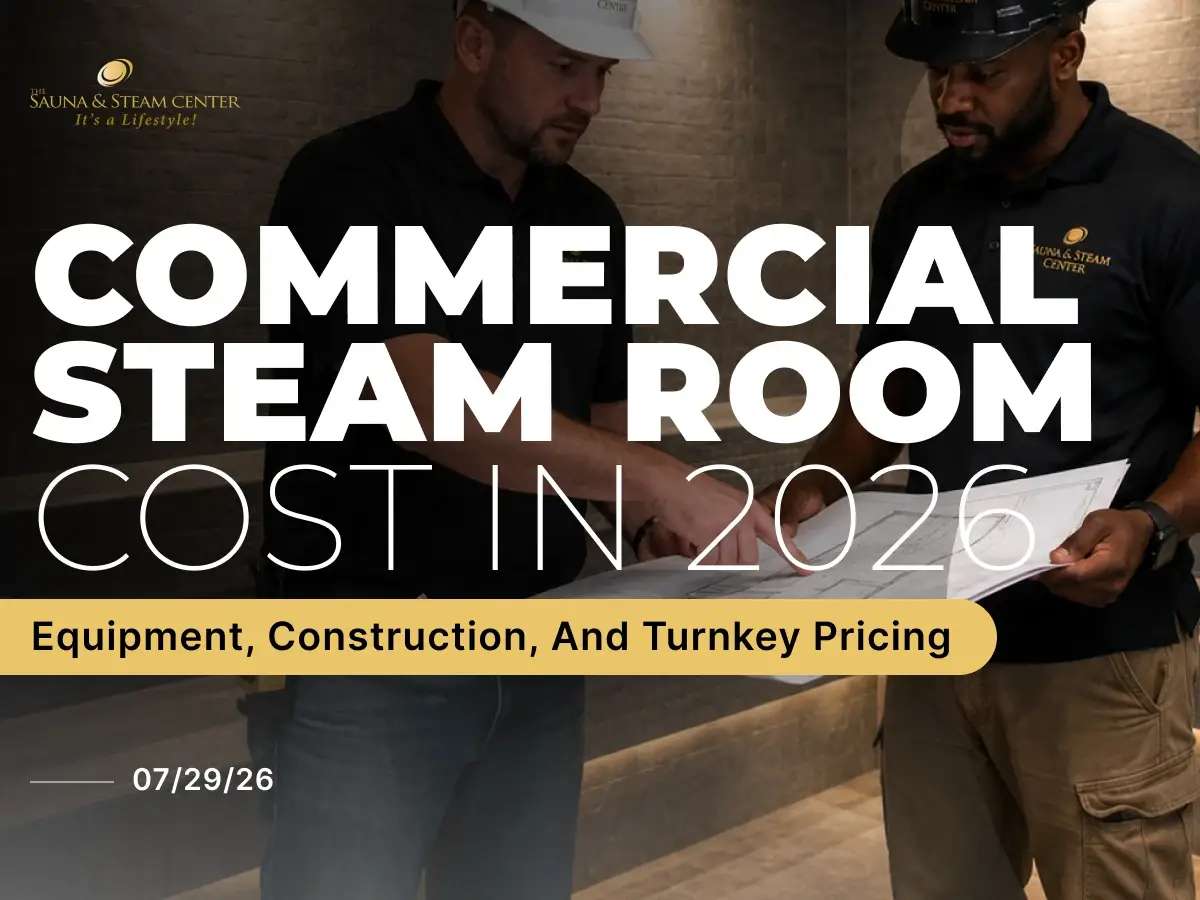 Discover commercial steam room costs in 2026, including equipment, renovation, turnkey installation, construction, utilities, permits, and key pricing factors in South Florida.
