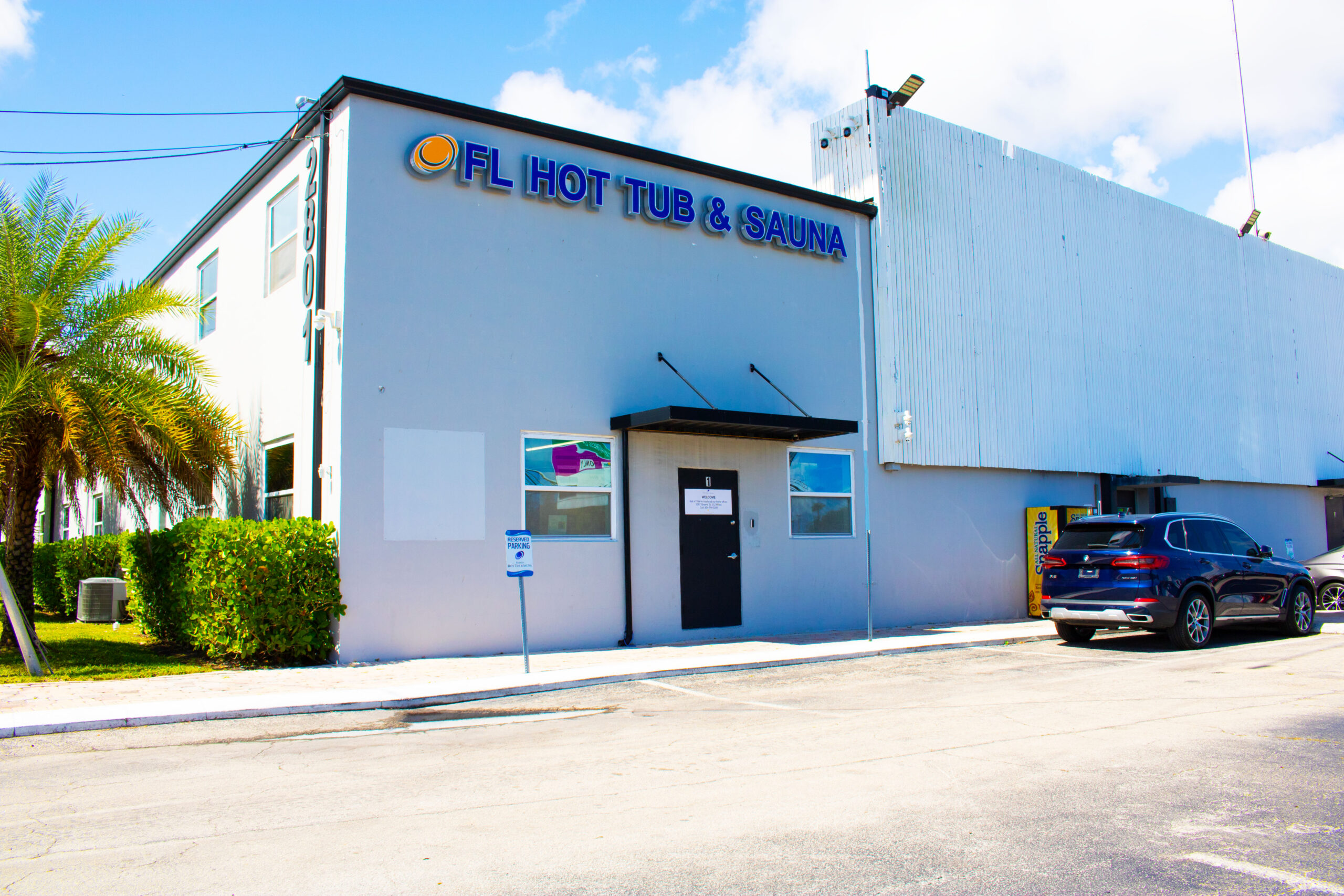 Visit the Sauna and Steam Center showroom in Hollywood, Florida