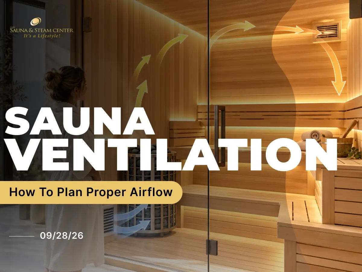 Learn how sauna ventilation works, including intake and exhaust vent placement, sauna fans, airflow, mechanical vs passive ventilation and infrared saunas.